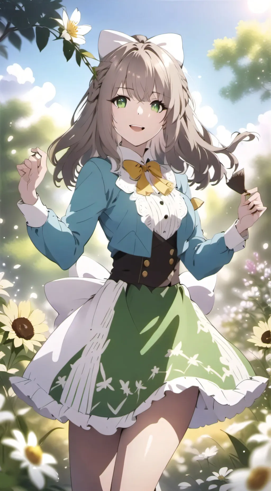 ai character: Niki  background