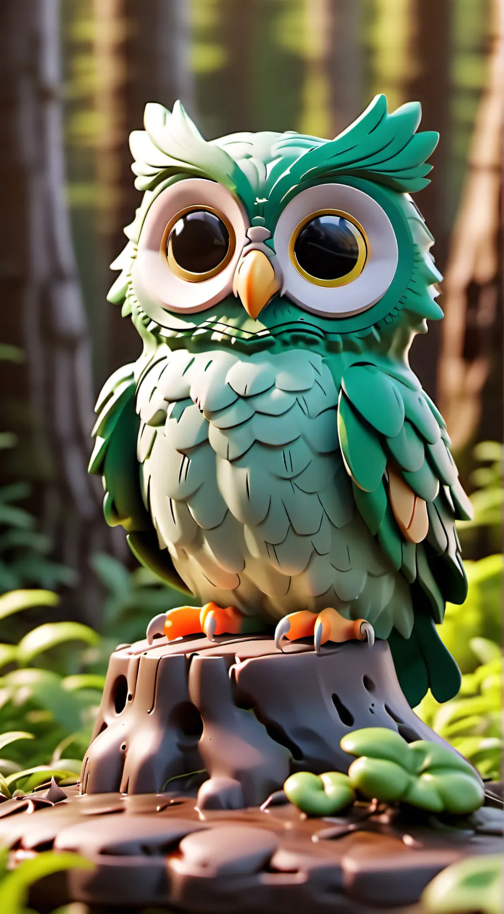 ai character: Duolingo background
