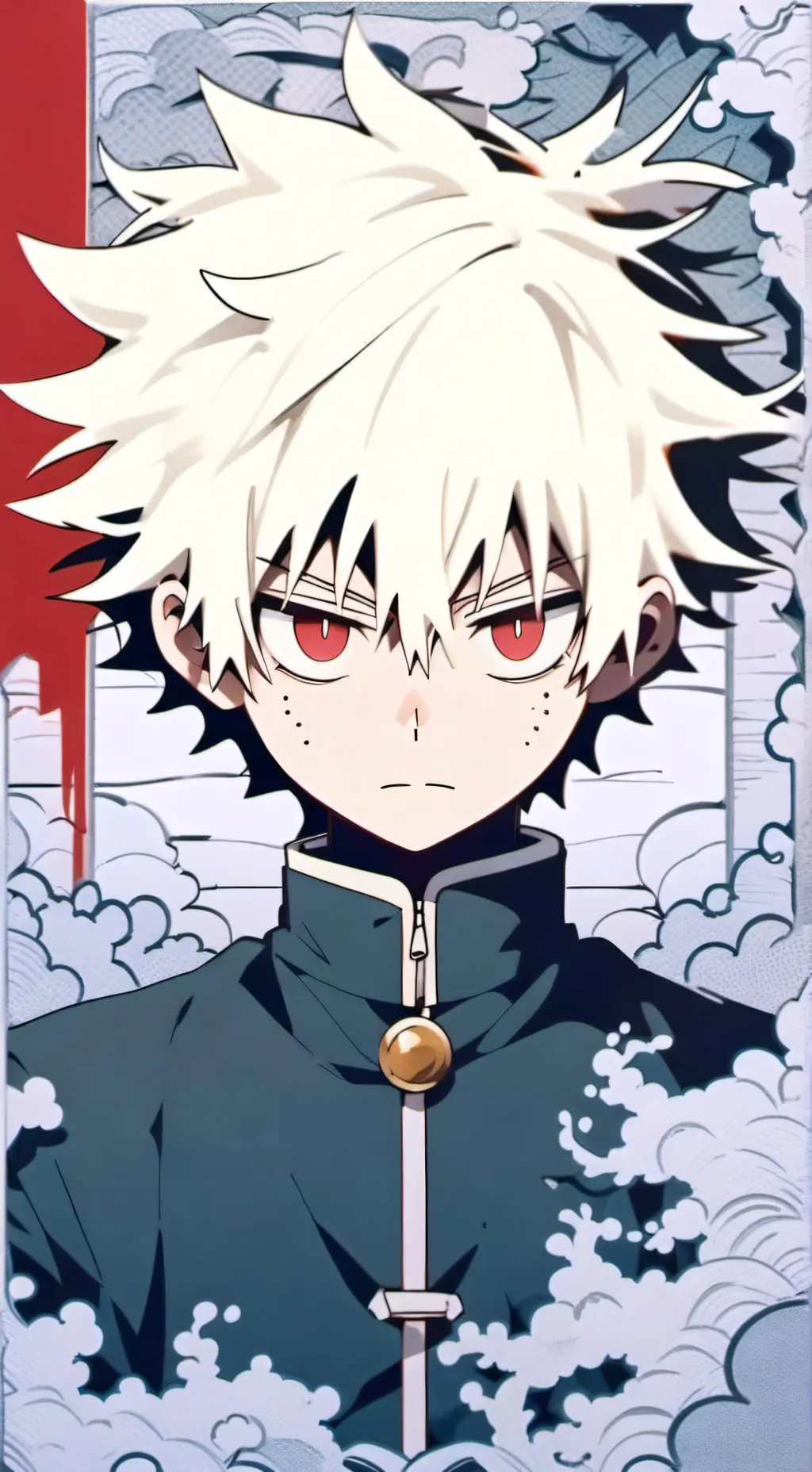 ai character: Katsuki Bakugo 💥 background