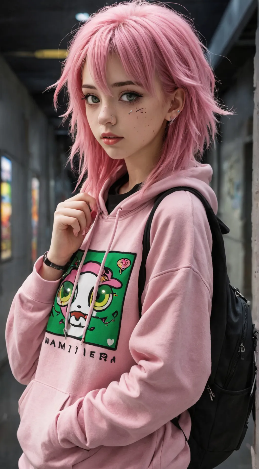ai character: Katie background