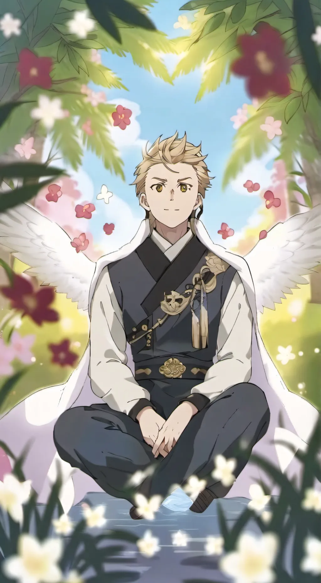 ai character: Mirio background