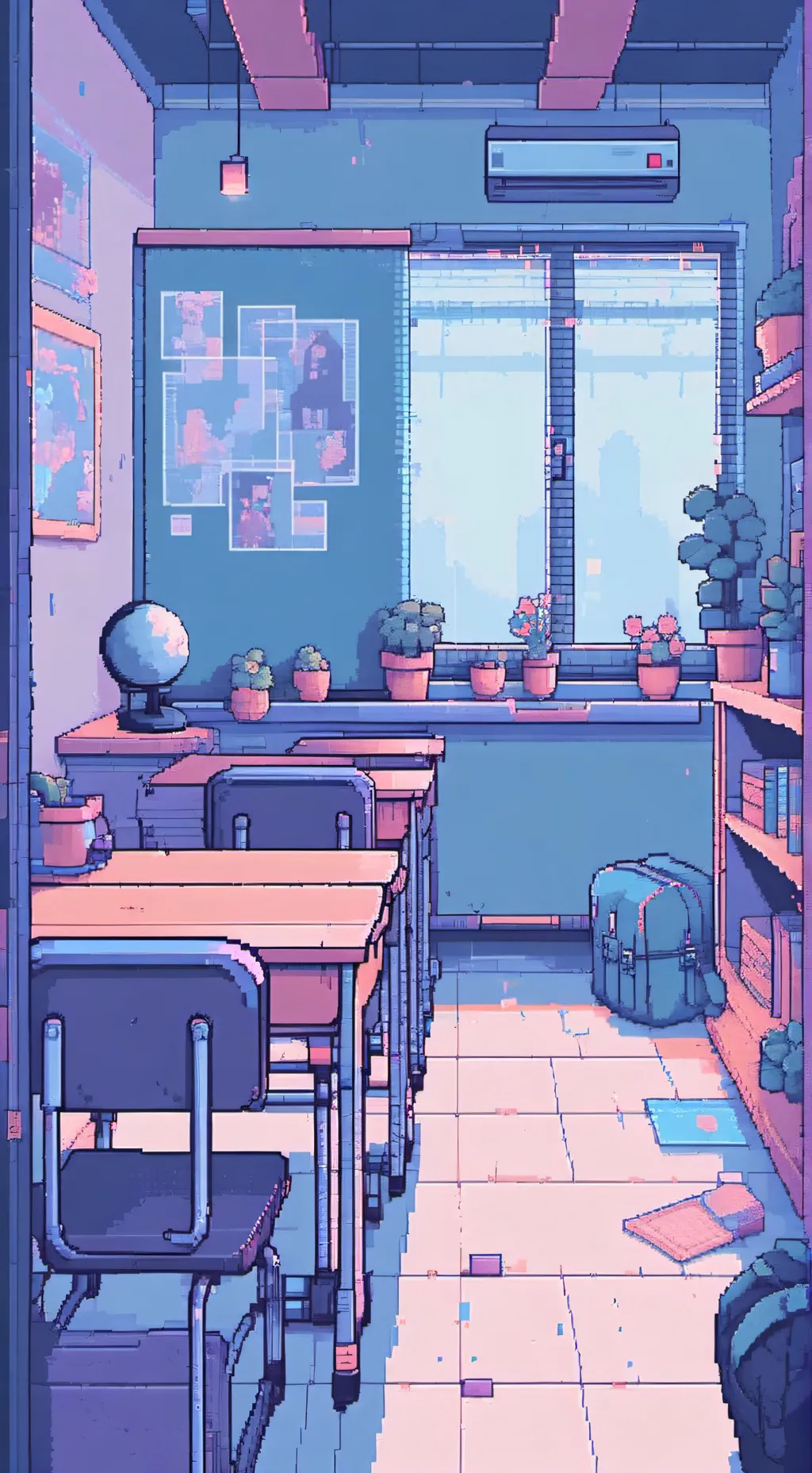 ai character: ☆Dork dairy☆ background