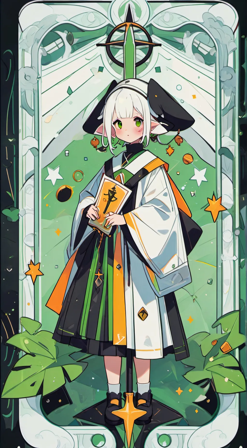ai character: squid game background