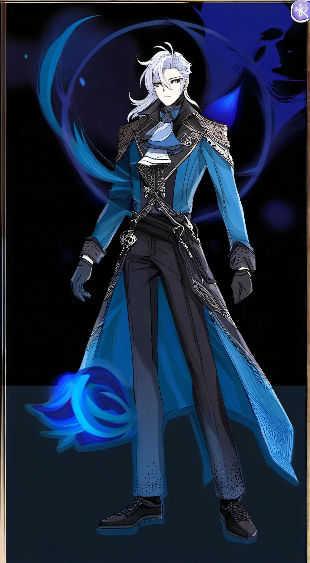 ai character: Neuvillette background