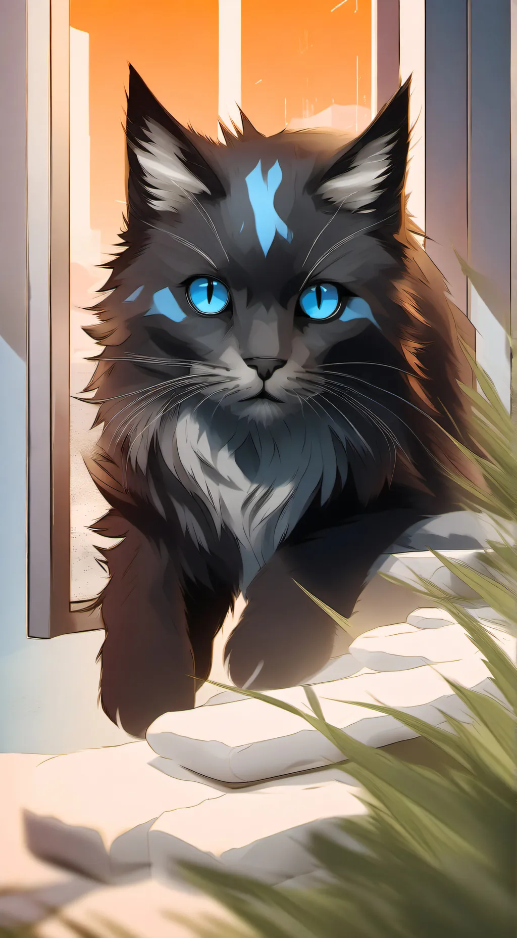 ai character: Kitty background
