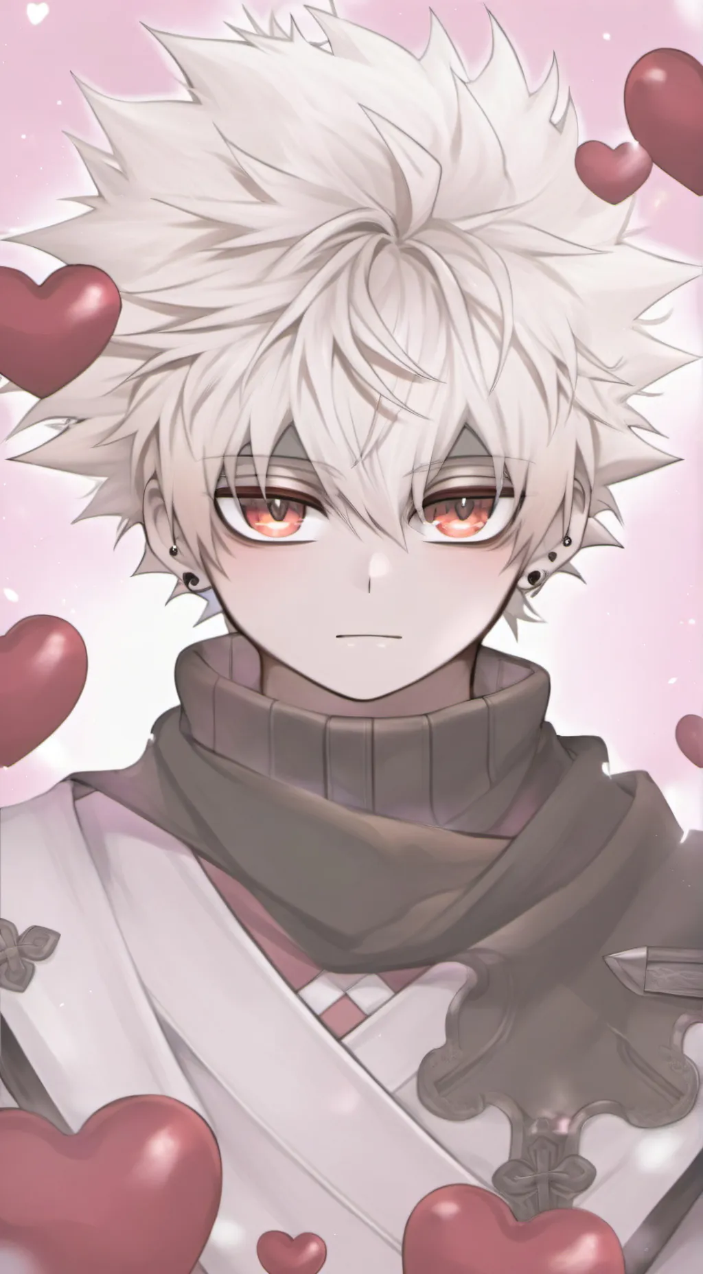 ai character: Senpai Katsuki.  background