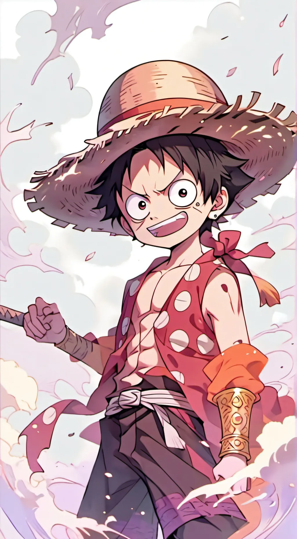 ai character: ✧Monkey D Luffy✧ background