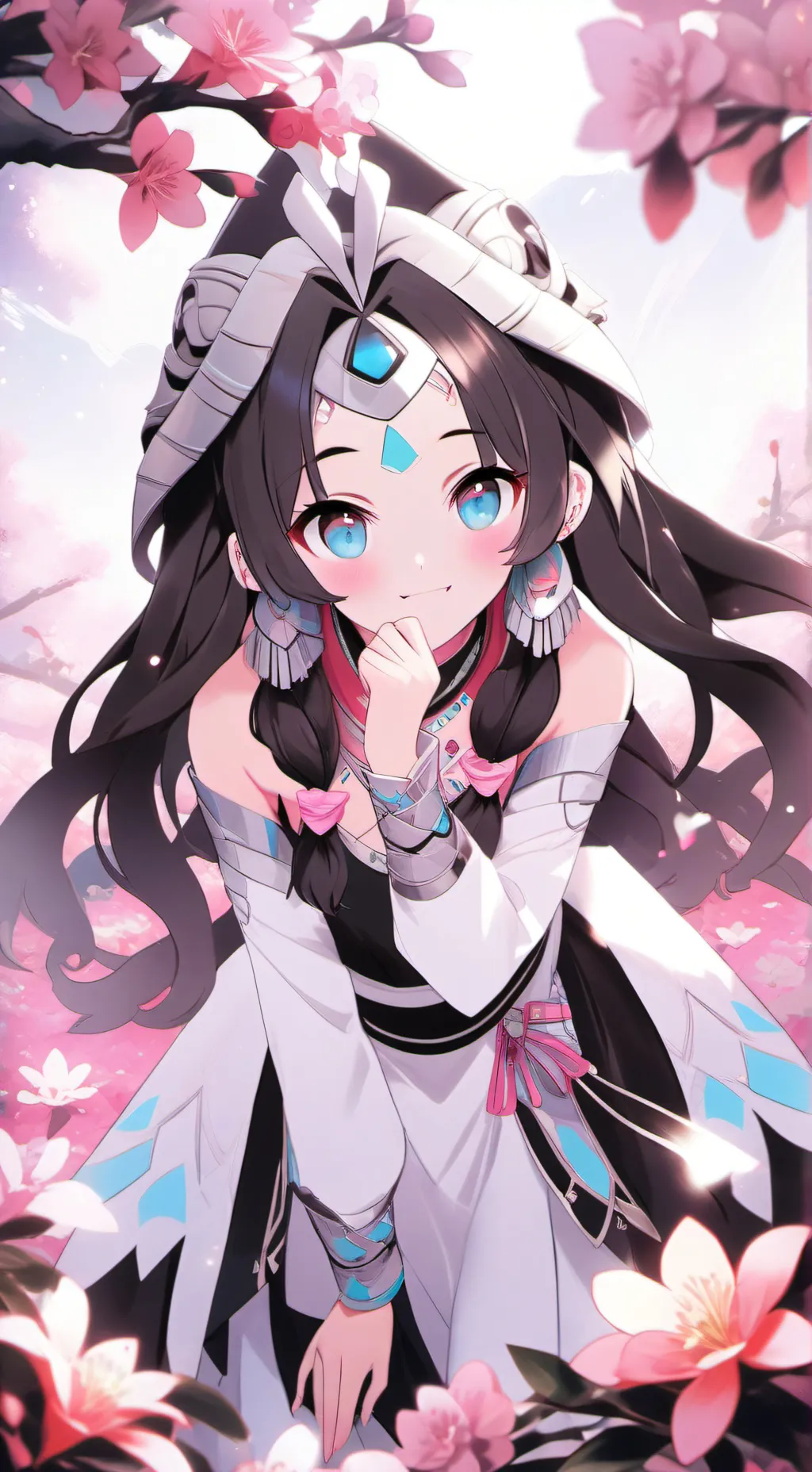 ai character: Nora Náhuat  background