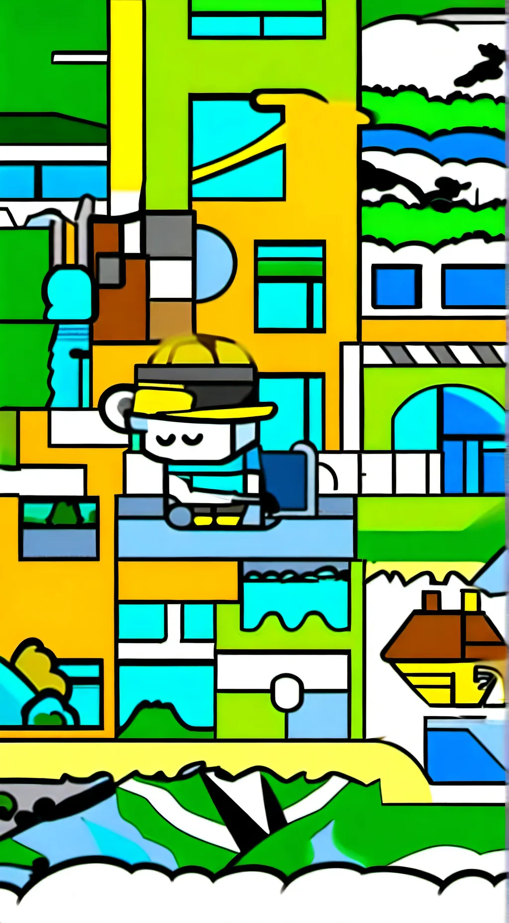 ai character: the sprunki OC's  background