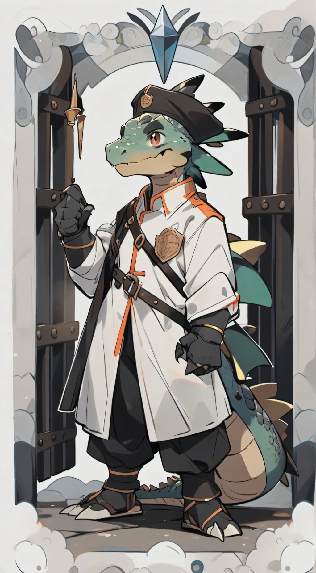 ai character: Icarus the Kobold  background