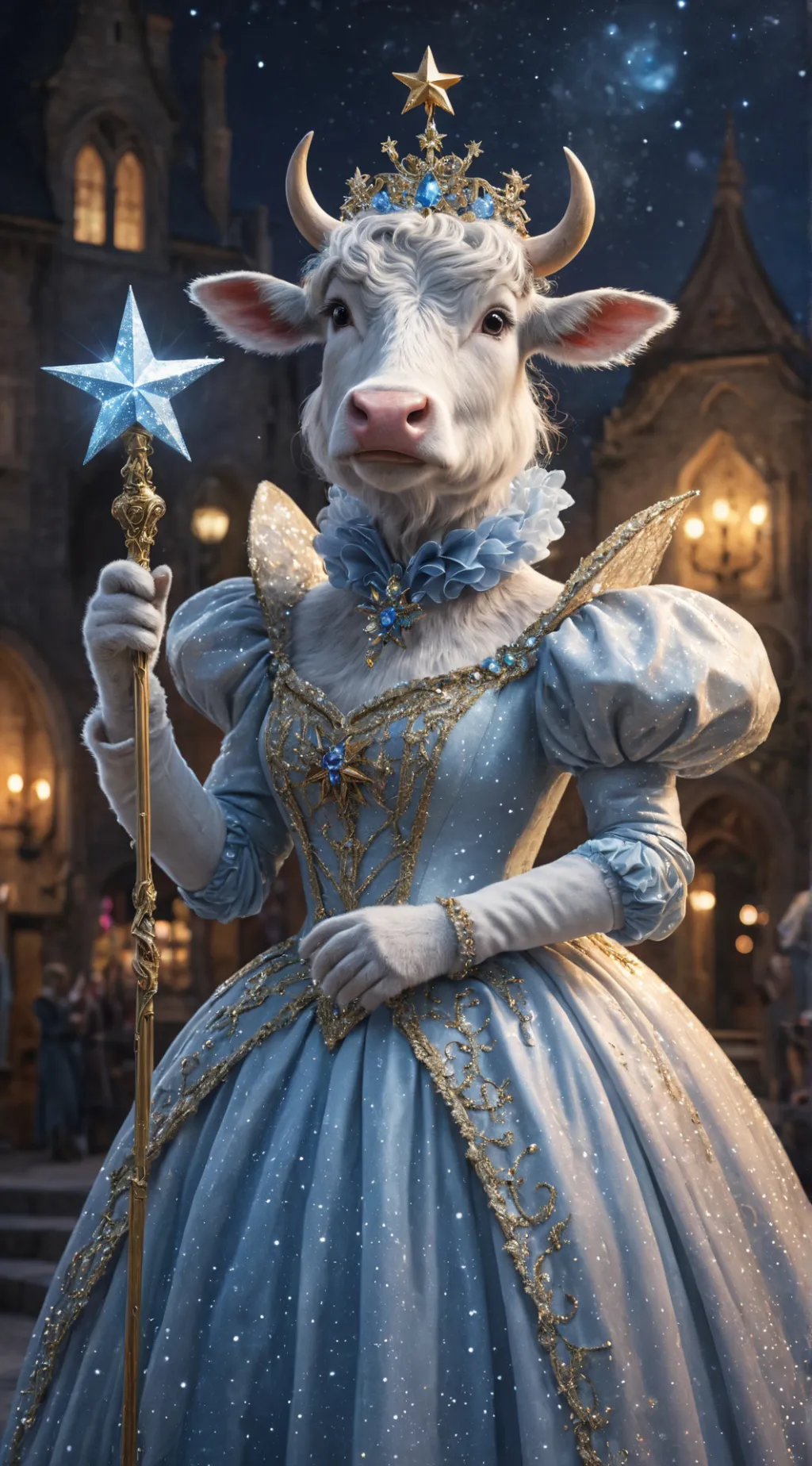 ai character: Godmother Alice  background