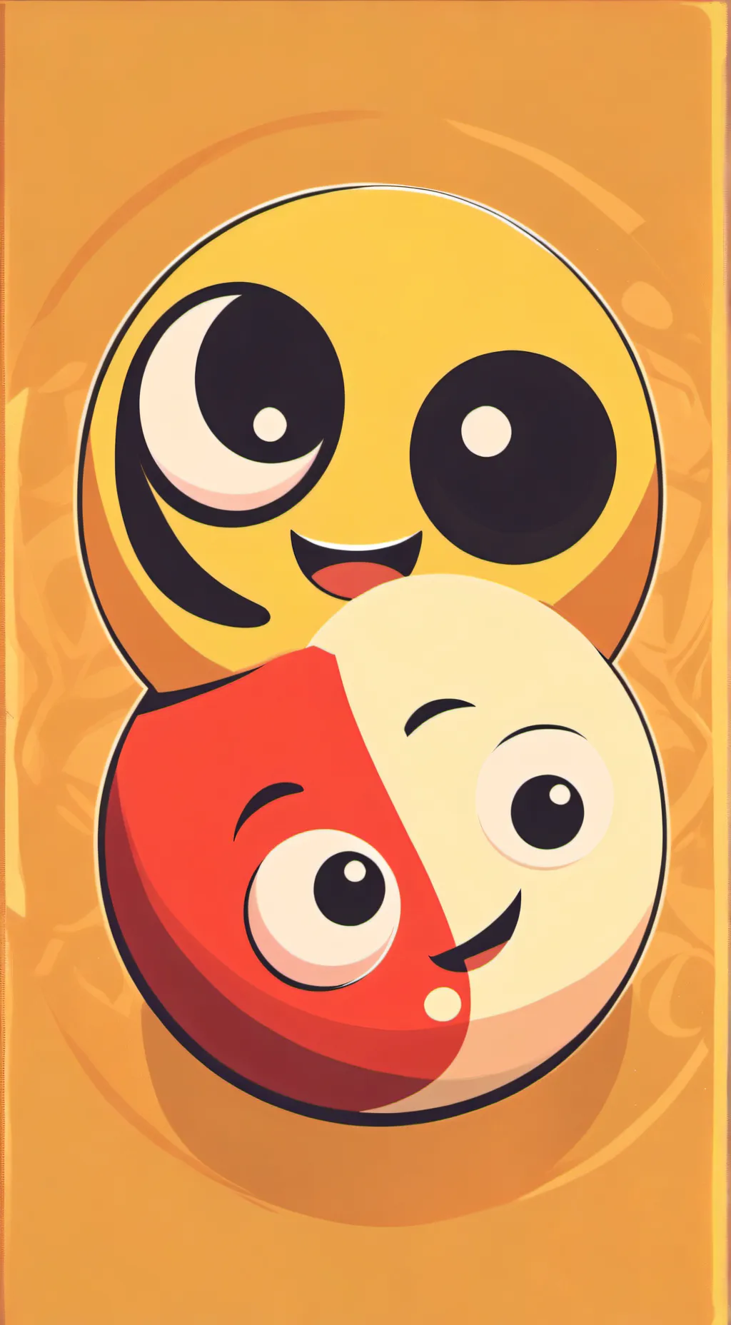 ai character: smile 😁😍 background