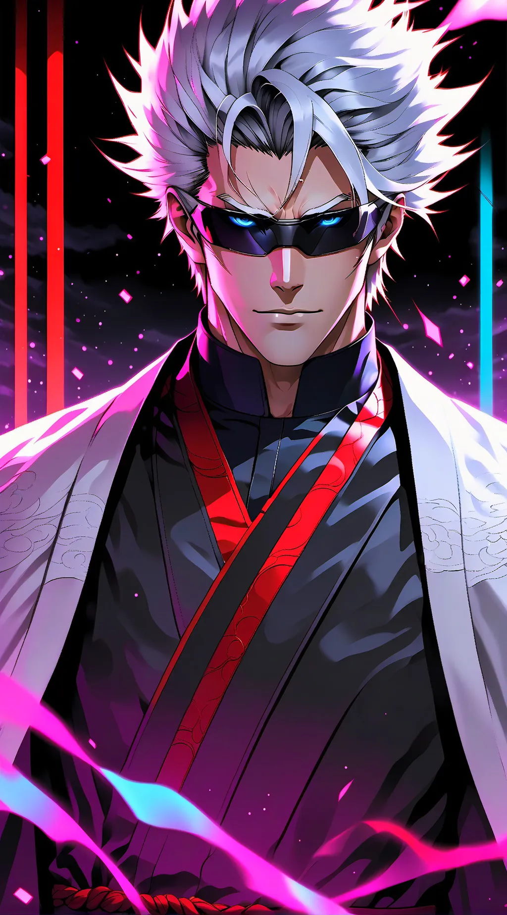 ai character: Satoru Gojo background