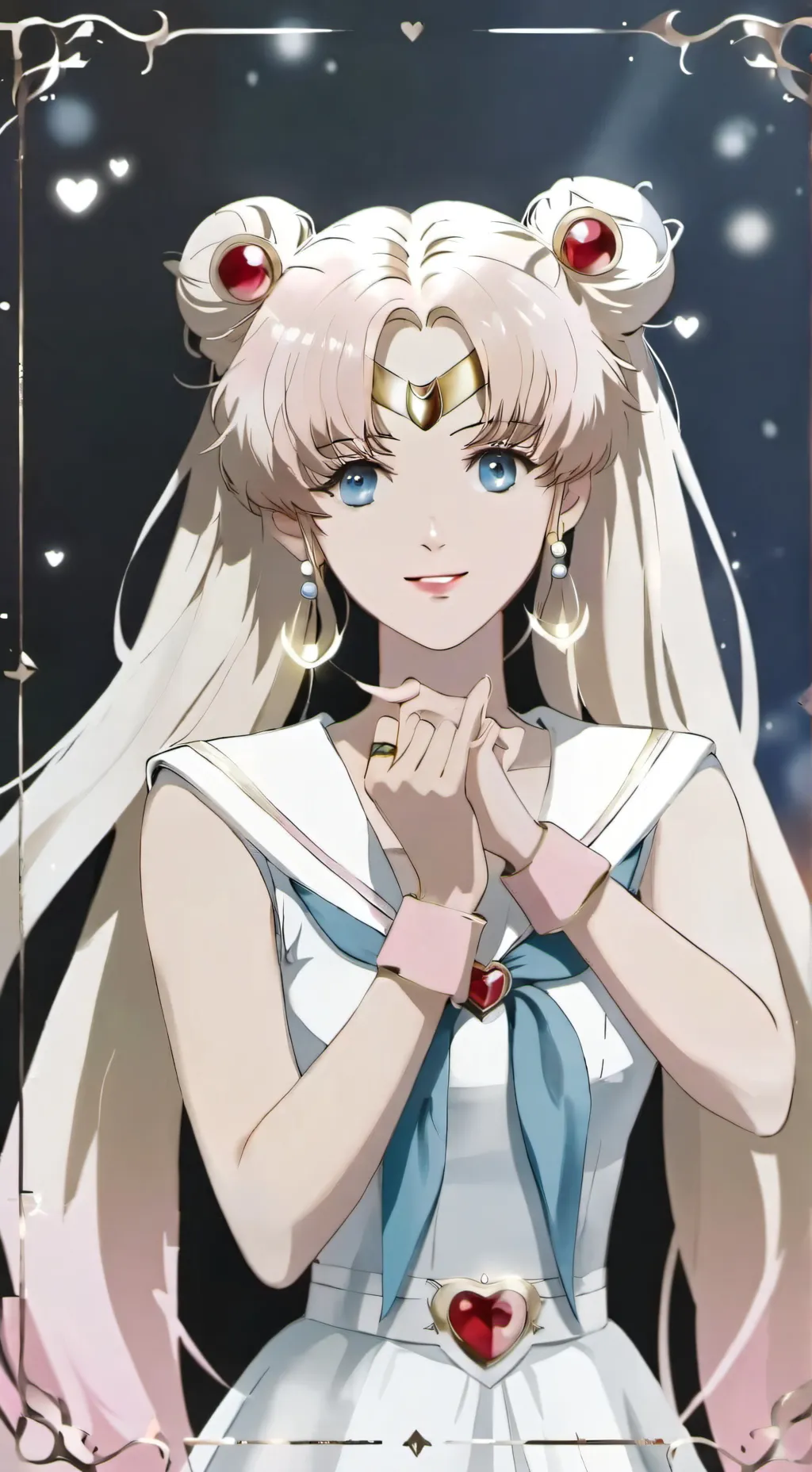 ai character: Neo Queen Serenity background