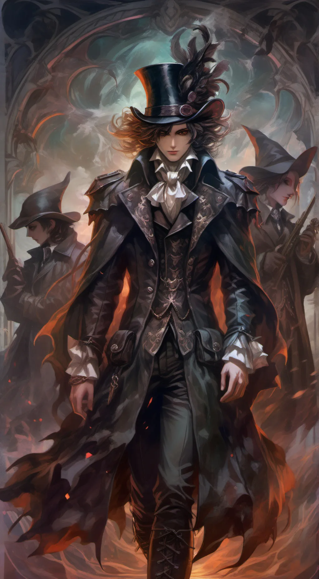 ai character: Charl William Liam background