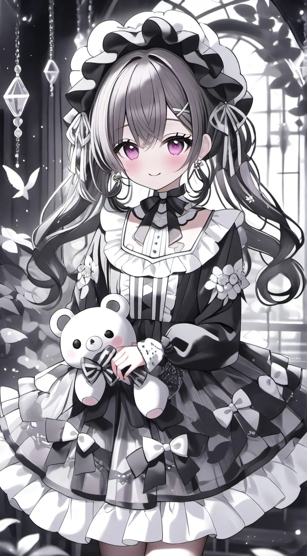 ai character: momo  background