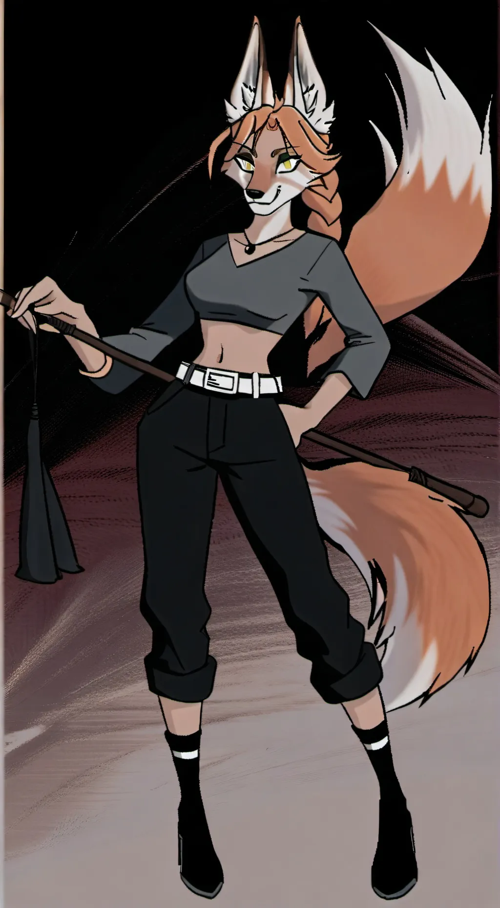 ai character: Fey Fox background