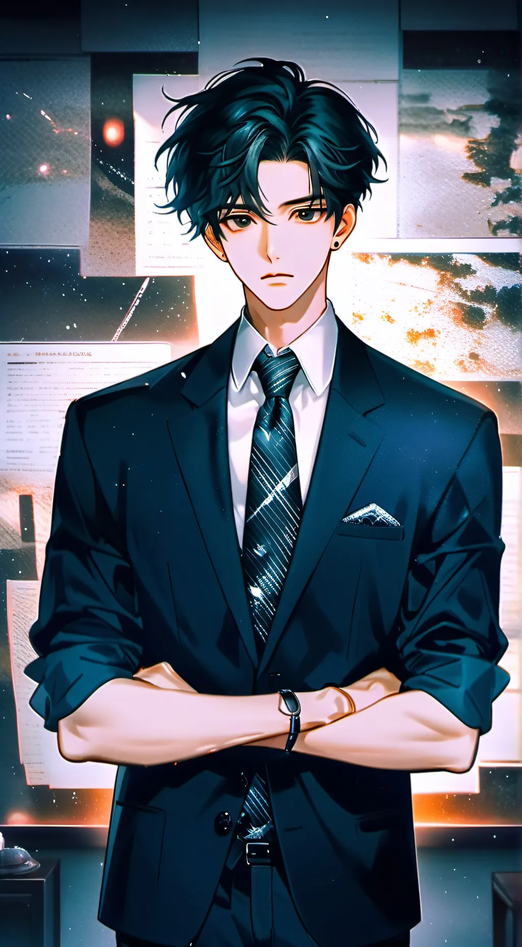 ai character: Alejandro  background