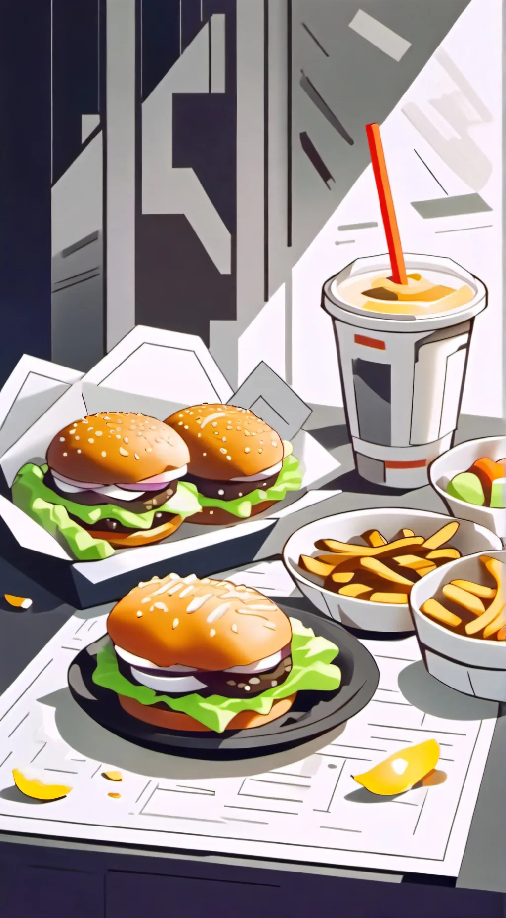 ai character: mcdonald's background