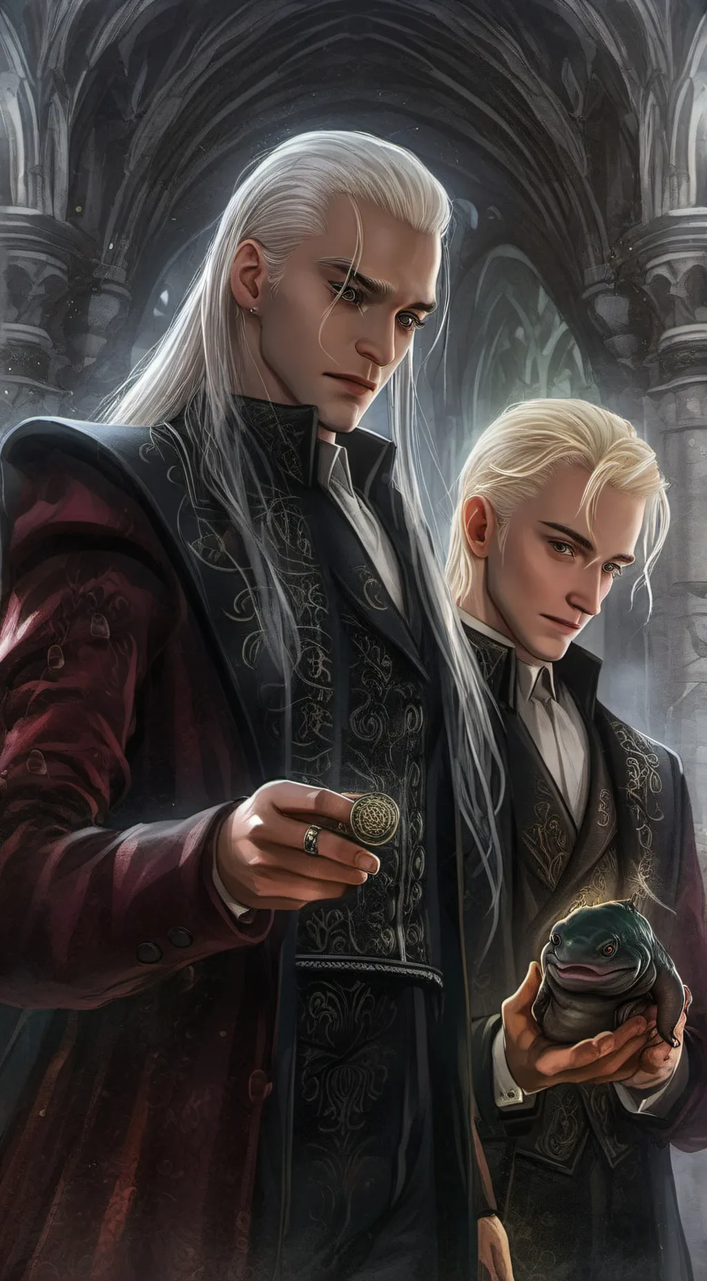 ai character: Daco and lucius background