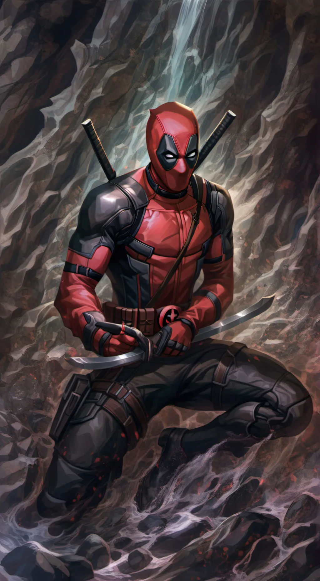 ai character: Deadpool background