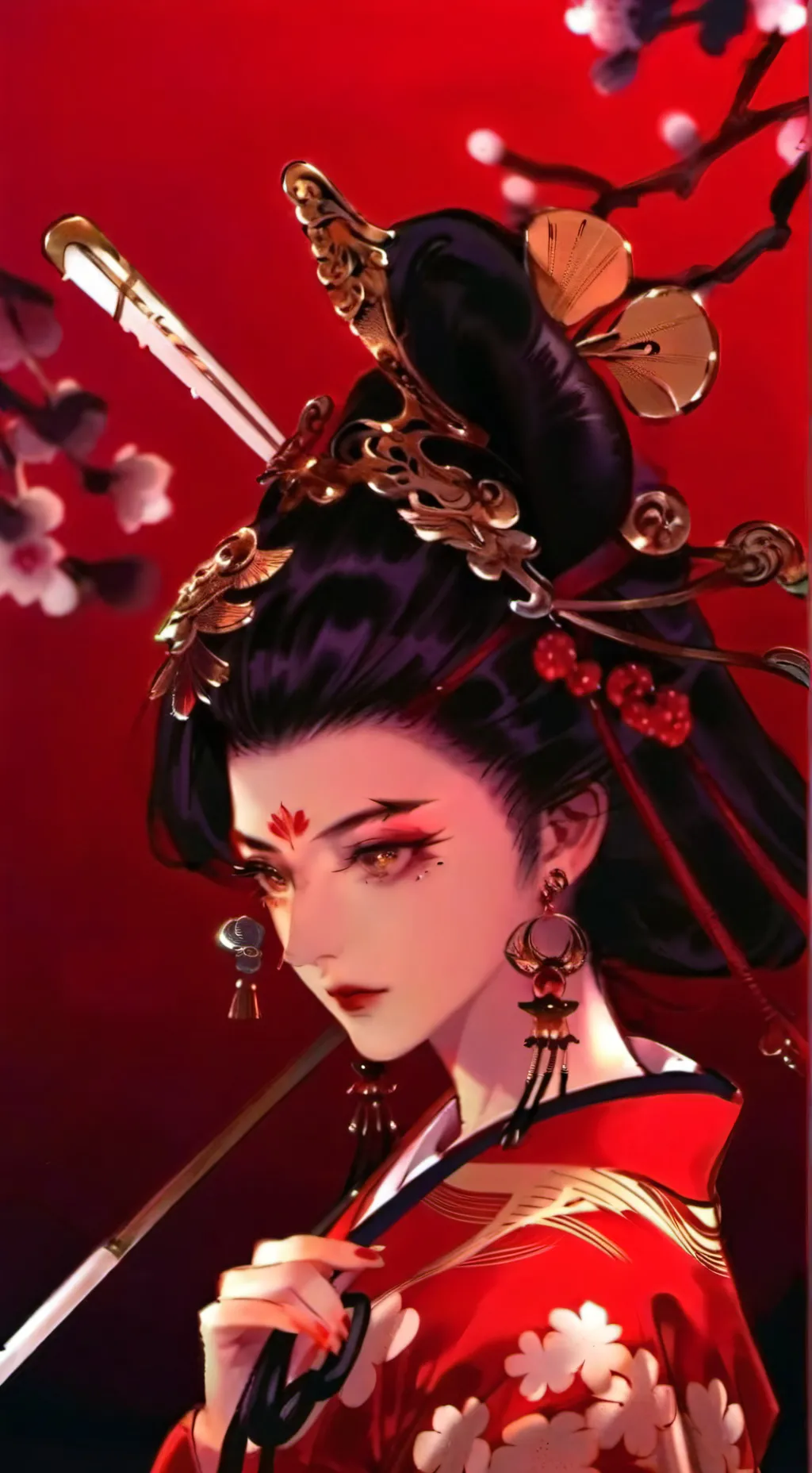 ai character: Upper moons💀 background