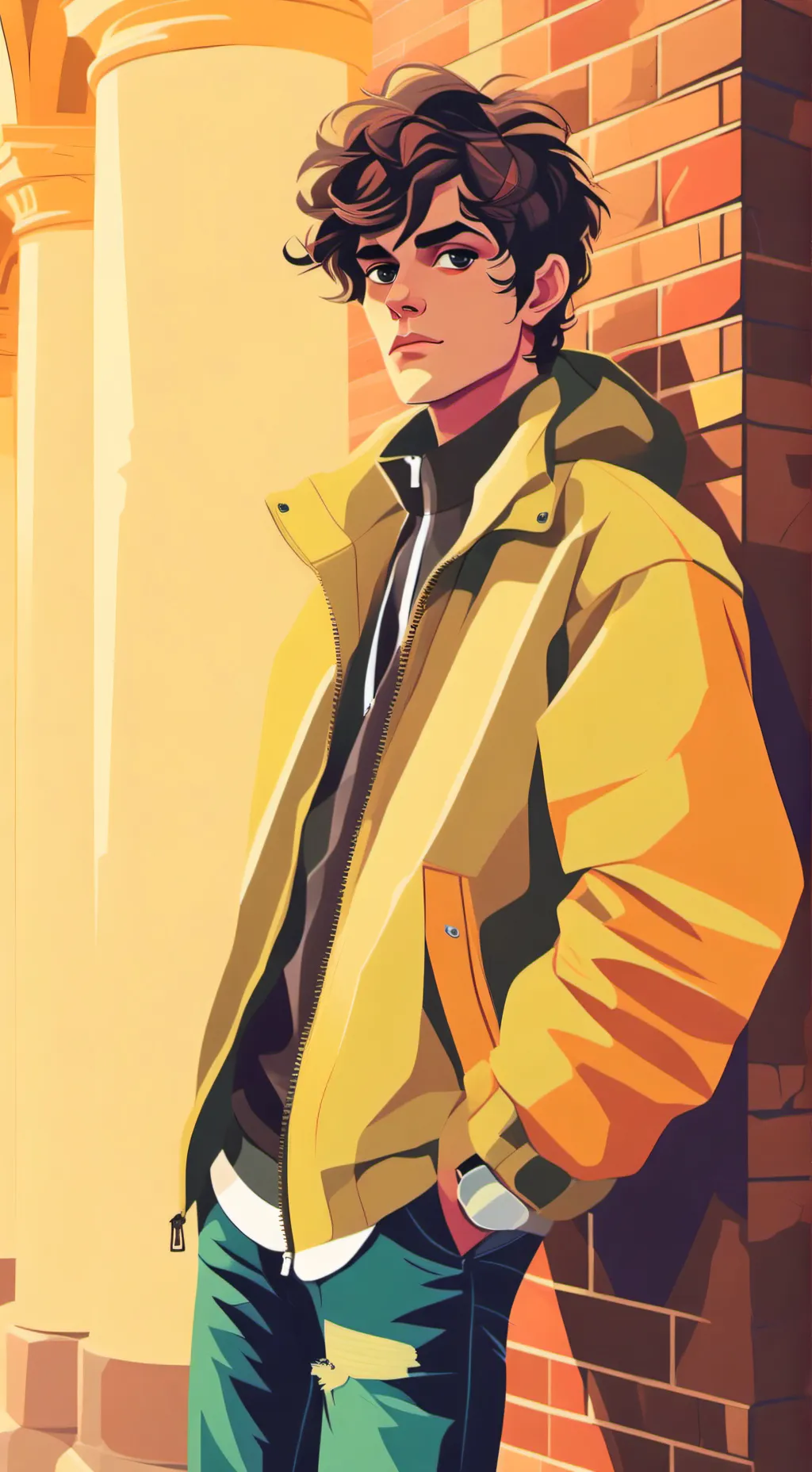ai character: Caleb background