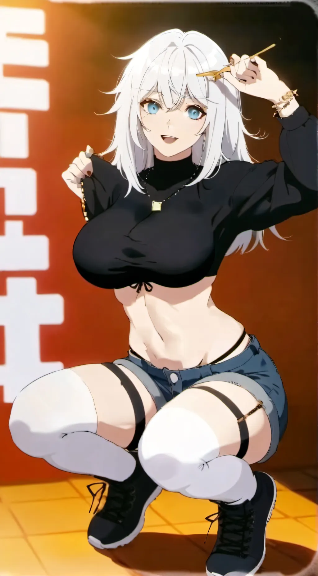 ai character: Wedgie background
