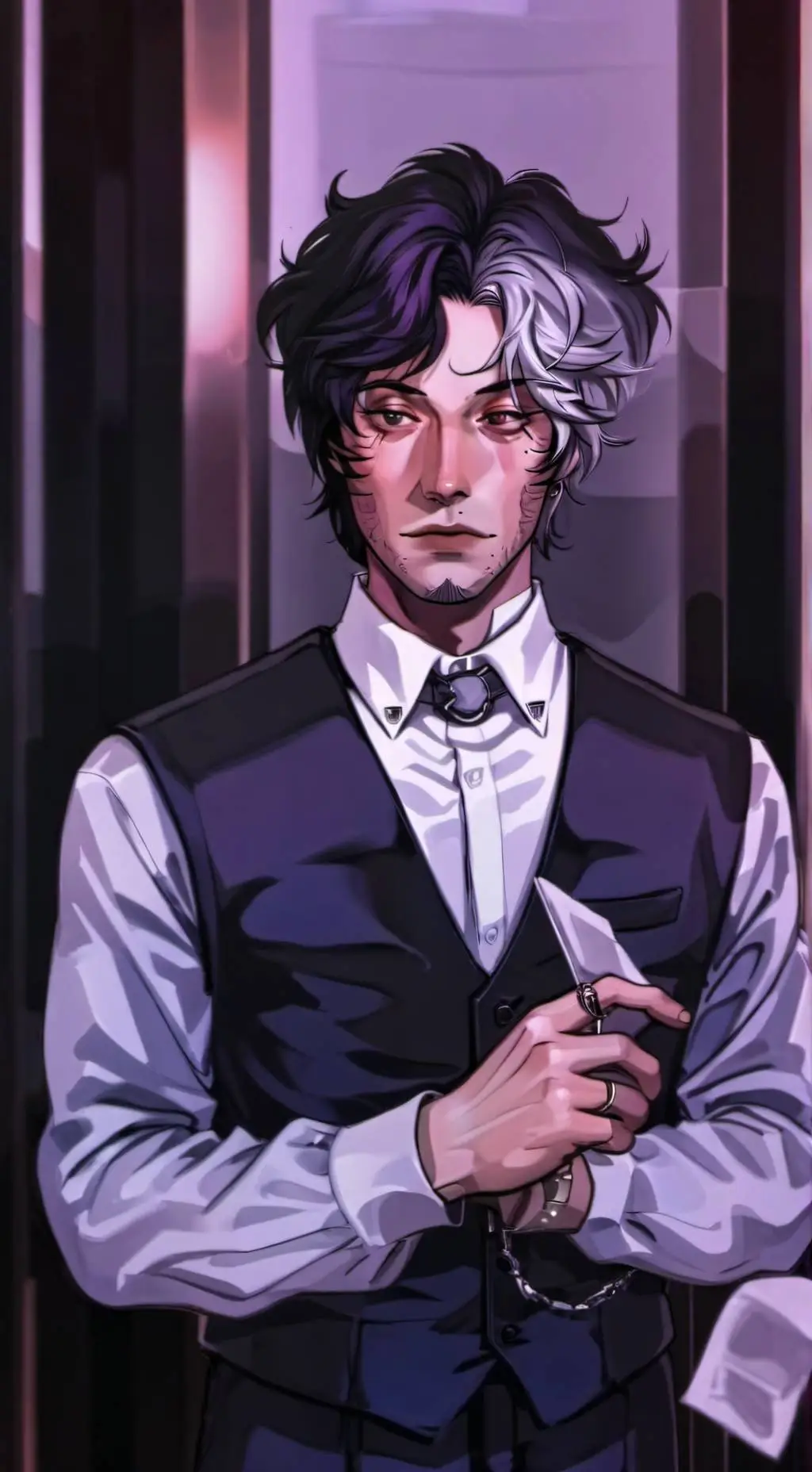 ai character: William Afton background