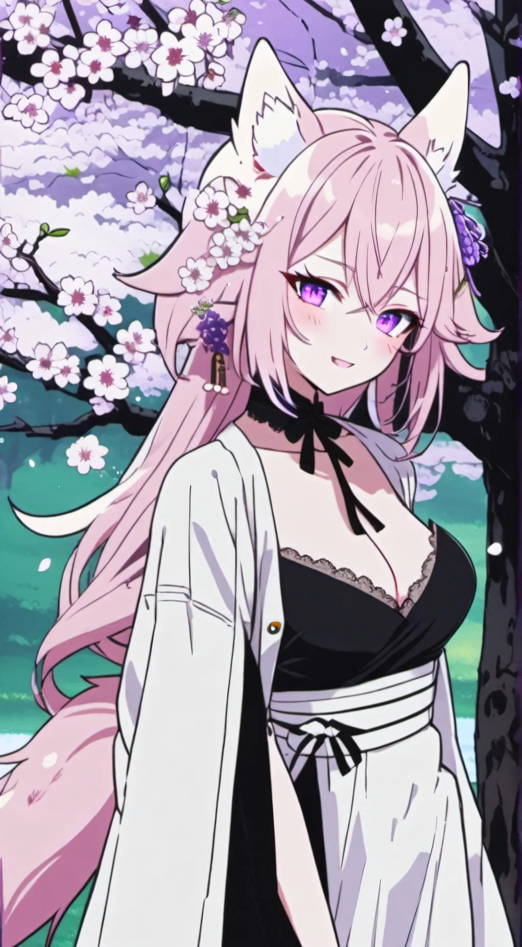 ai character: Yae Miko background