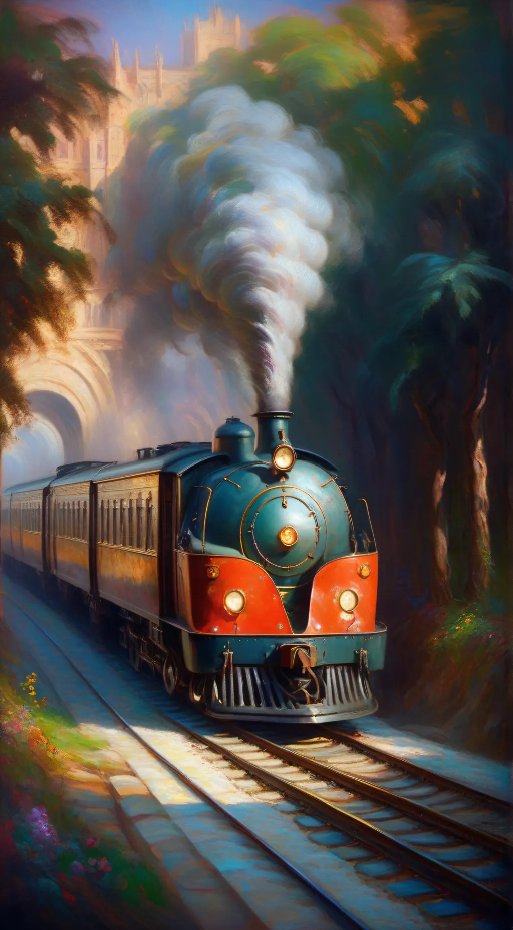 ai character: RDR2 TRAIN background