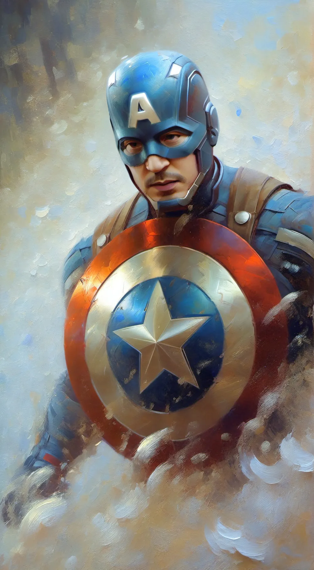 ai character: The avengers  background