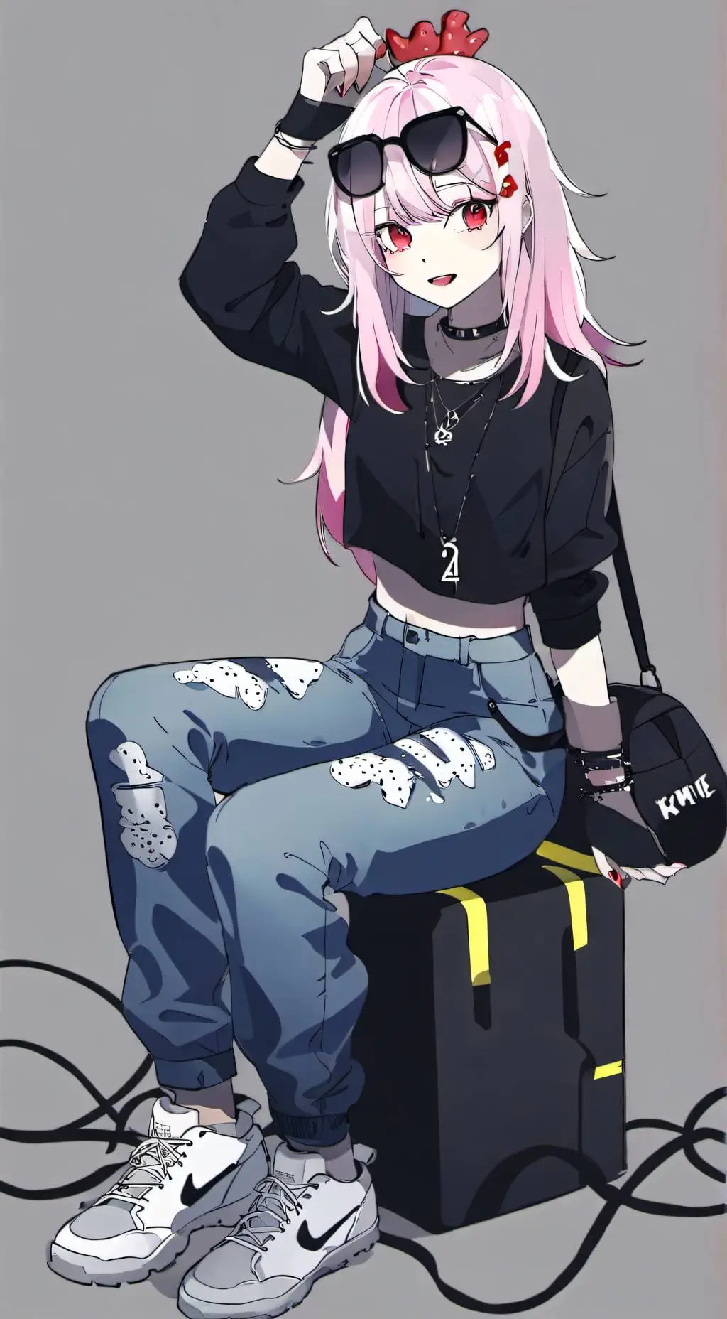 ai character: 🍓_/Racheal\_🍓 background