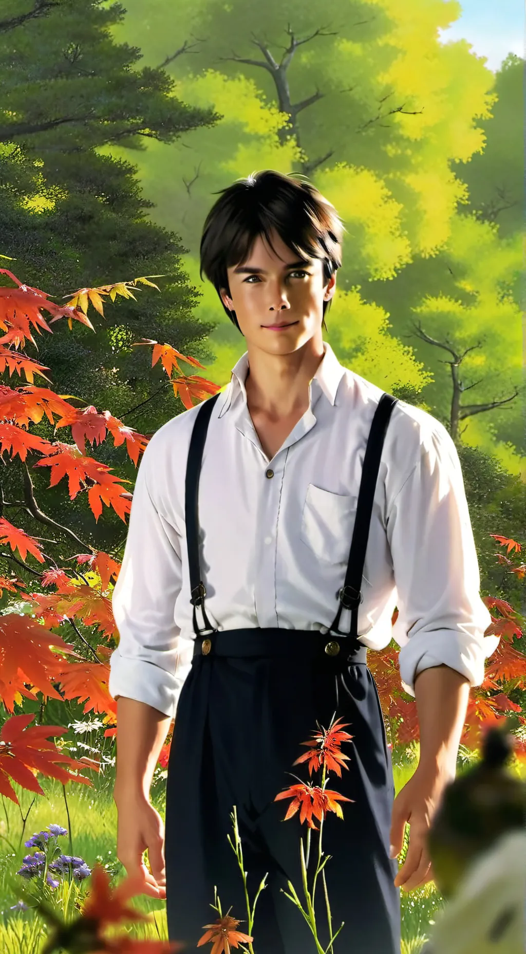ai character: Damon Salvatore  background
