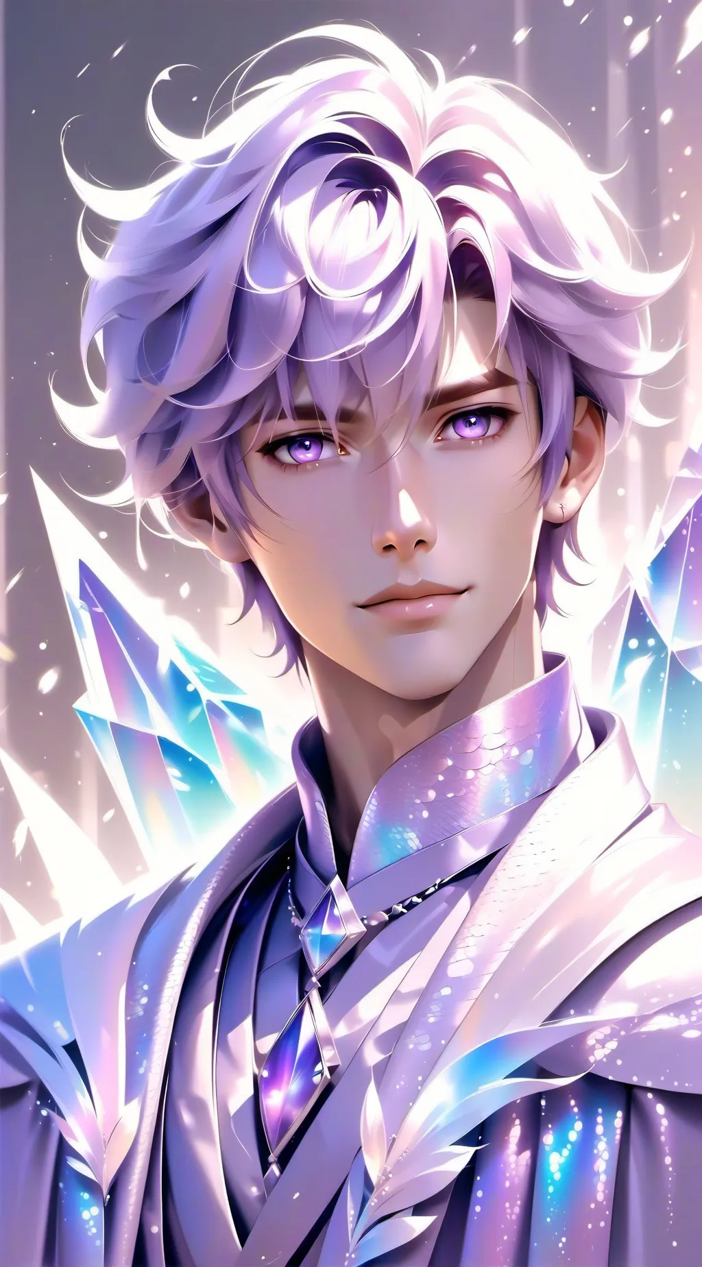 ai character: Noel  background