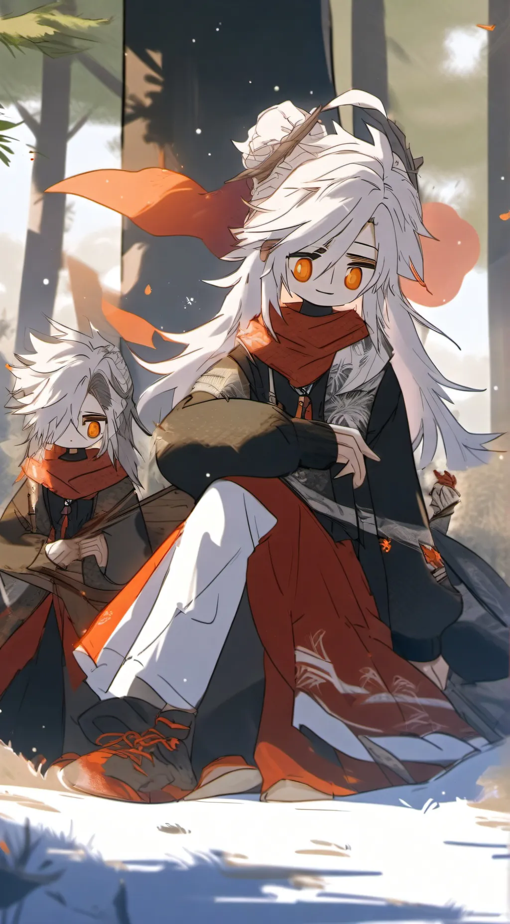 ai character: Huskerradio background