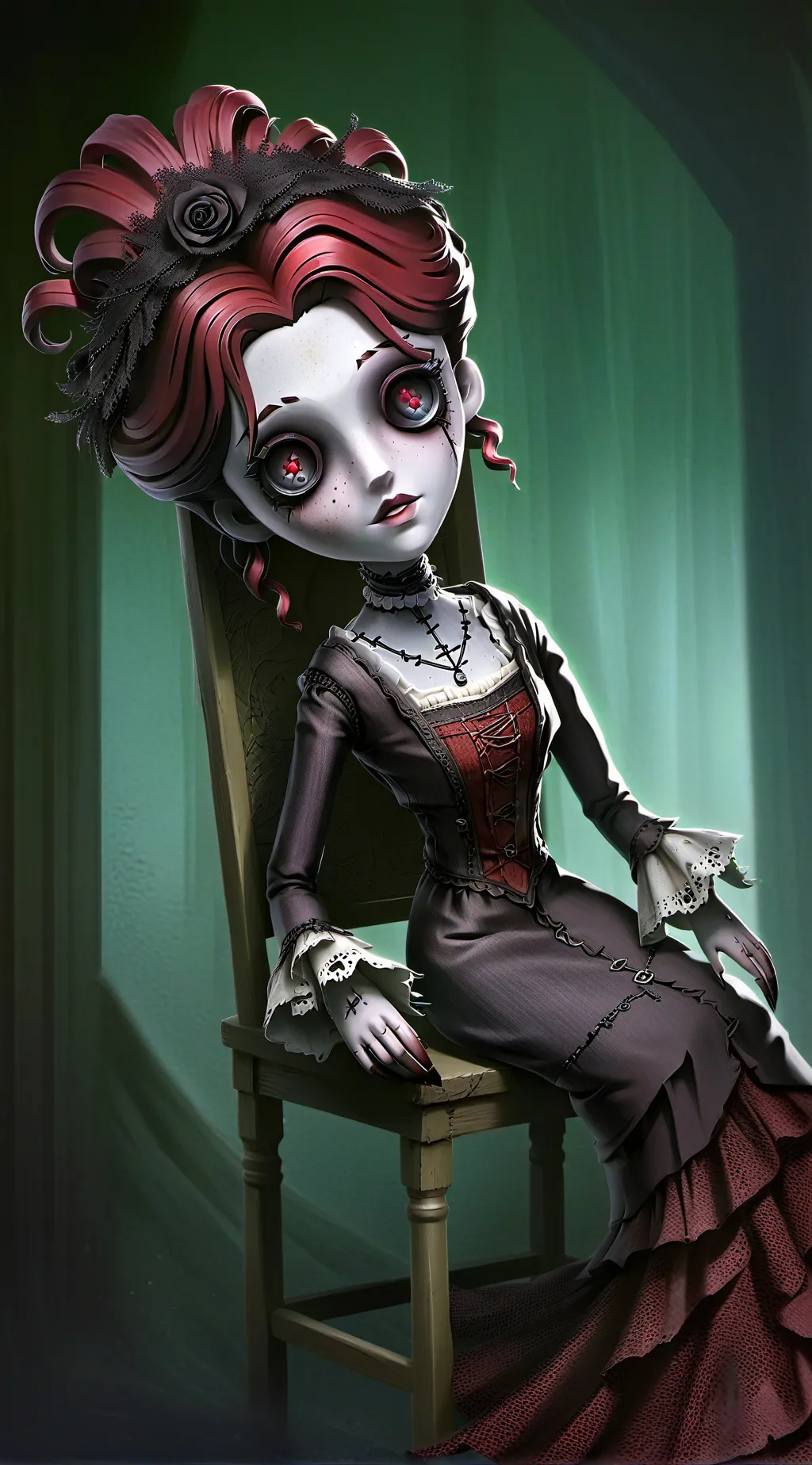 ai character: Морвена background