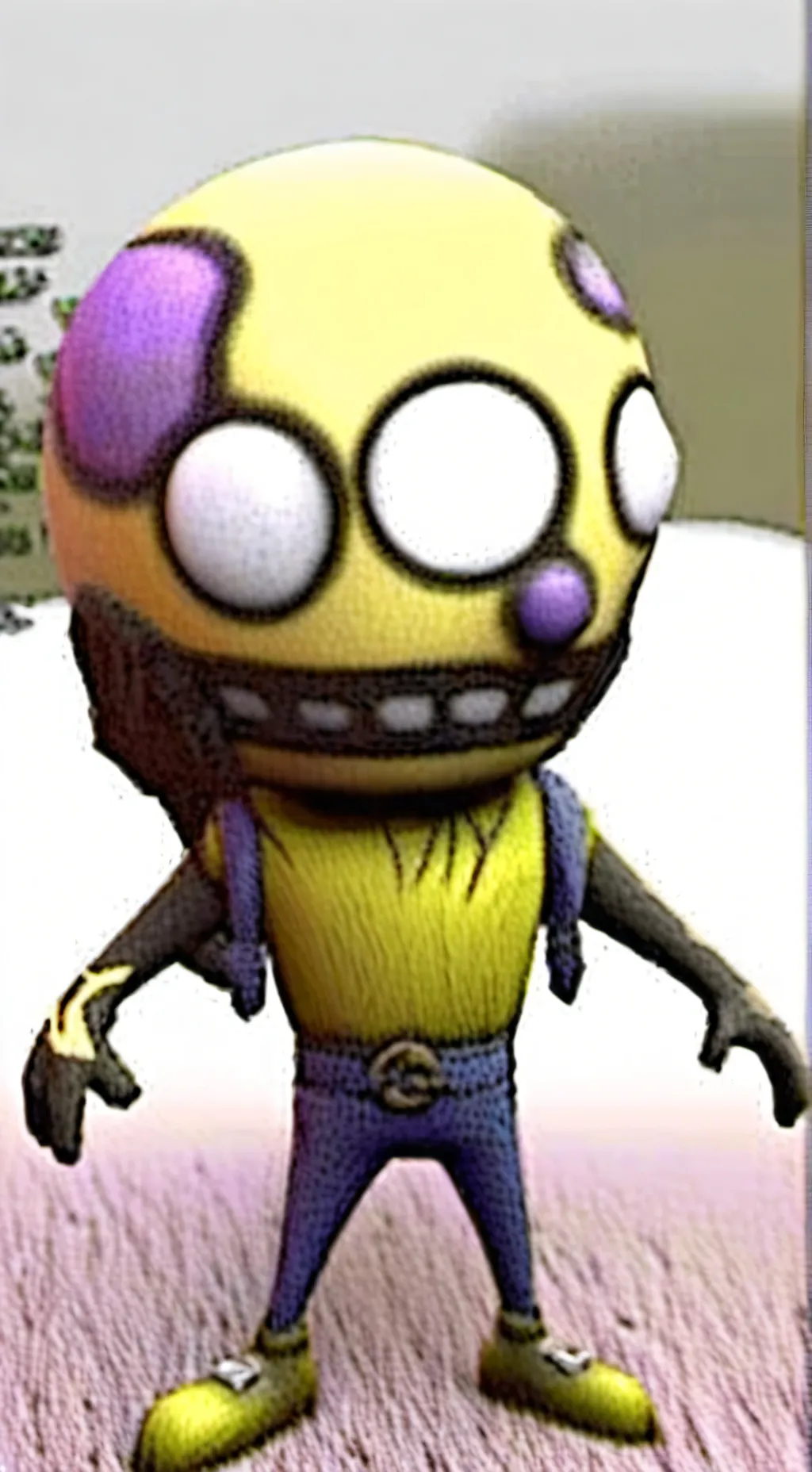 ai character: glitchtrap background