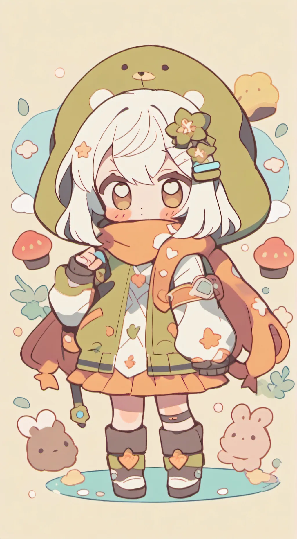 ai character: +÷=Aria+÷= background