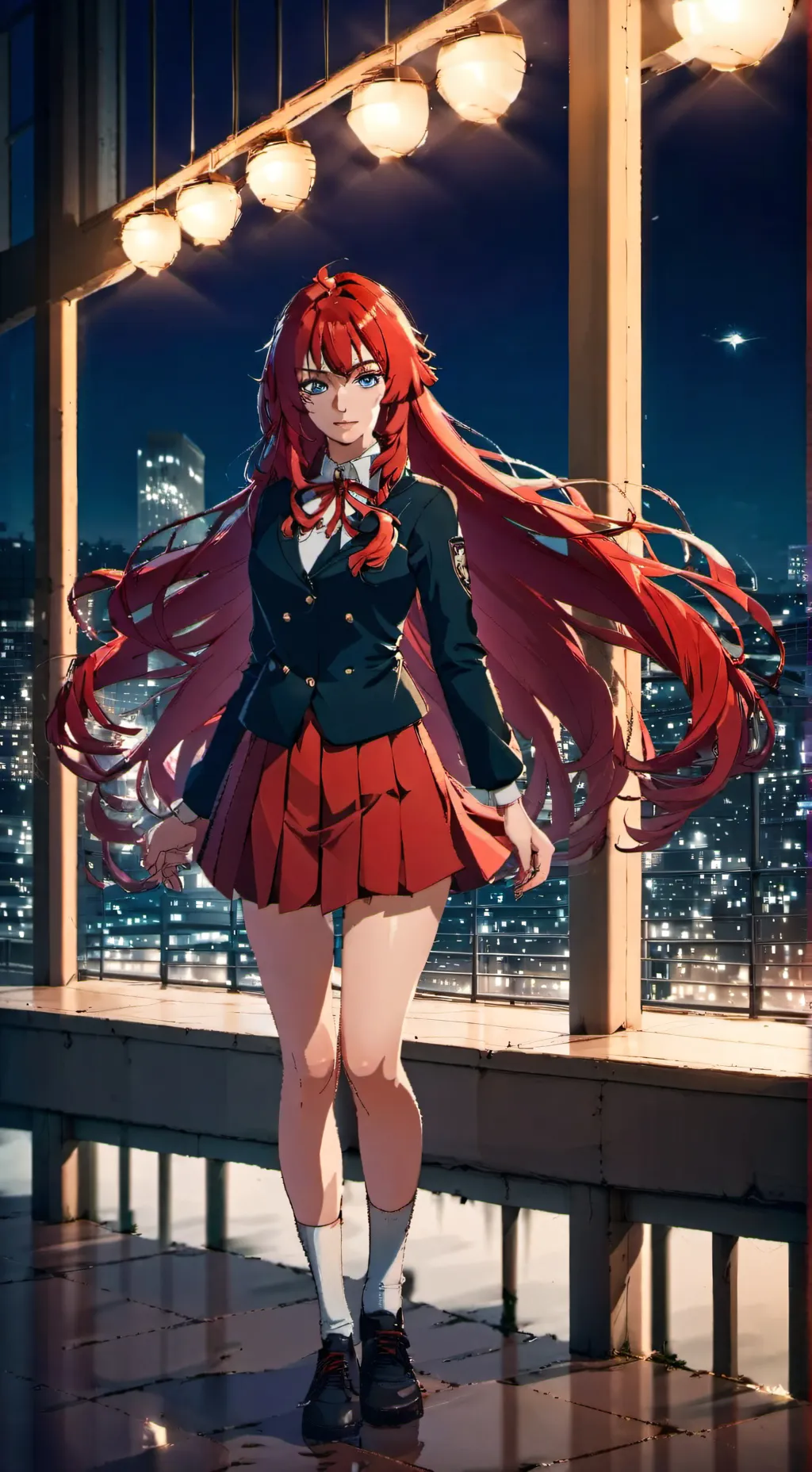 ai character: Rias Gregory  background