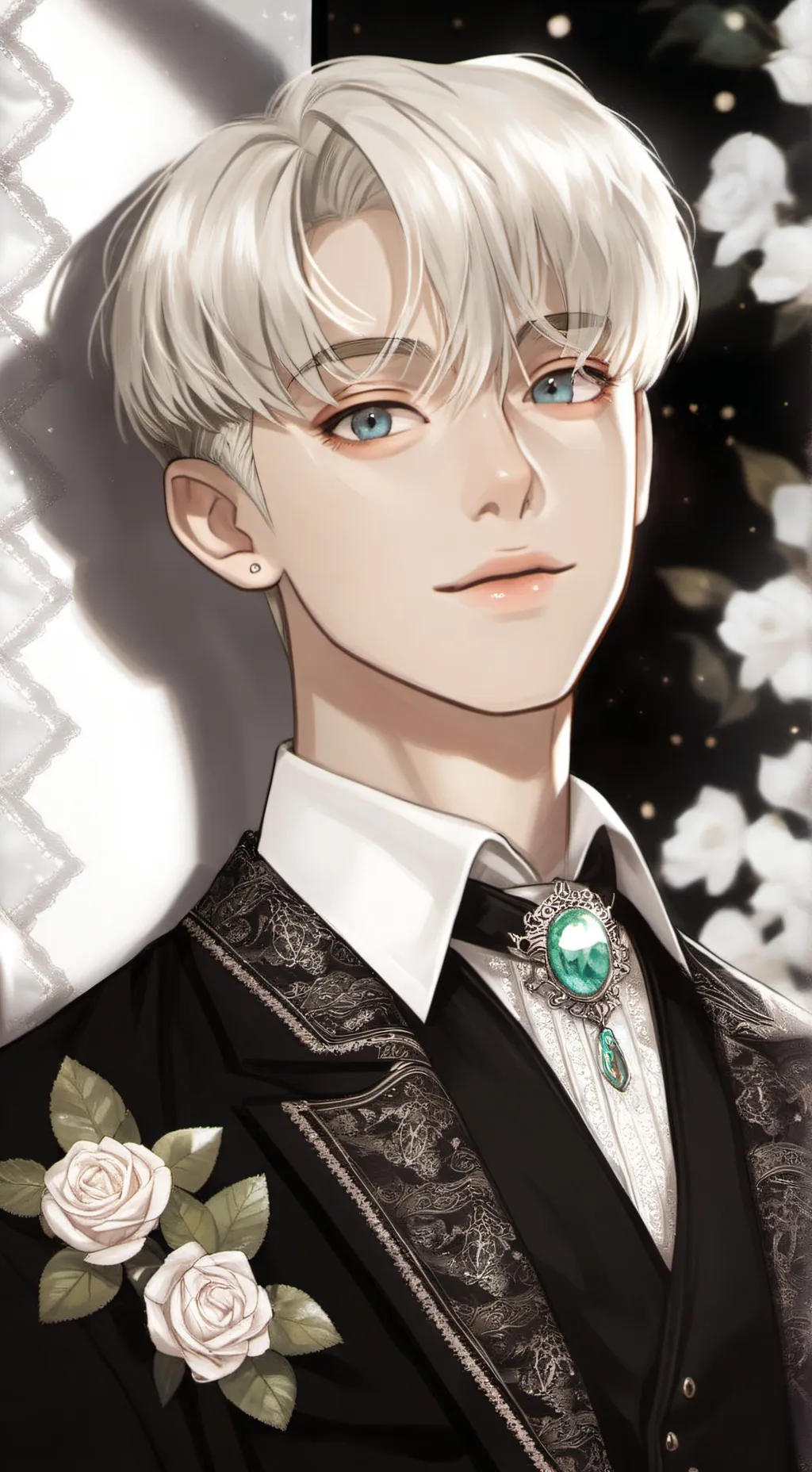 ai character: Draco malfoy  background