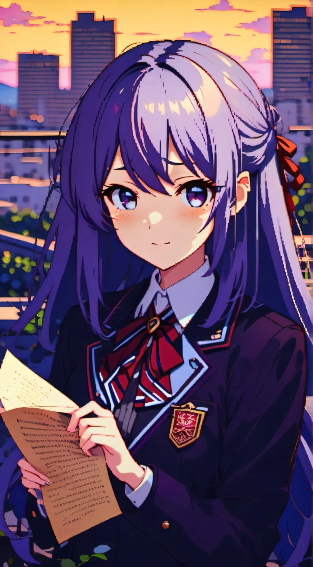 ai character: Himari background