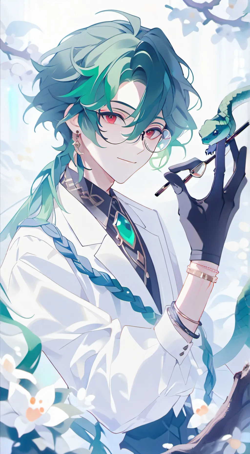 ai character: Baizhu background