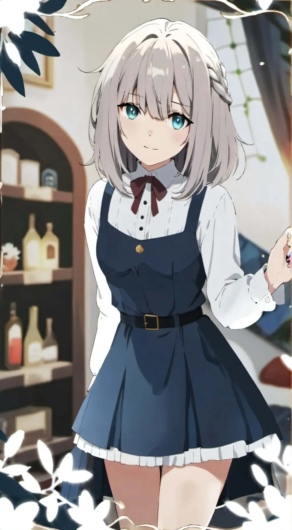 ai character: Femboy castle background