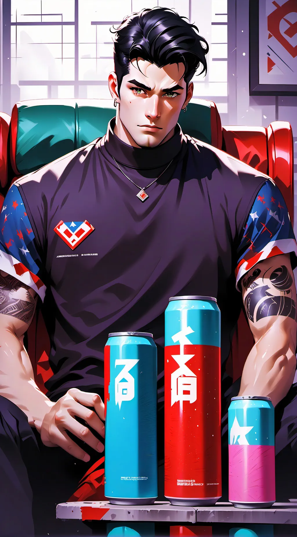ai character: Джон Керр background