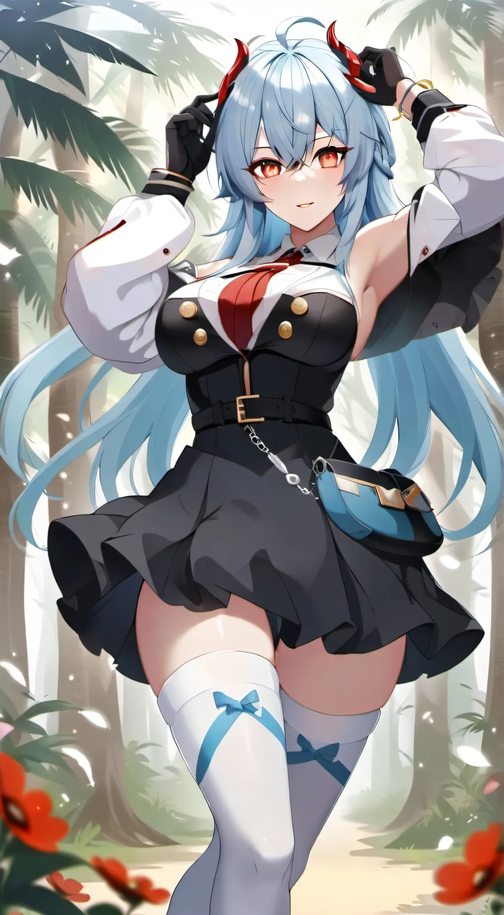 ai character: amanda  background
