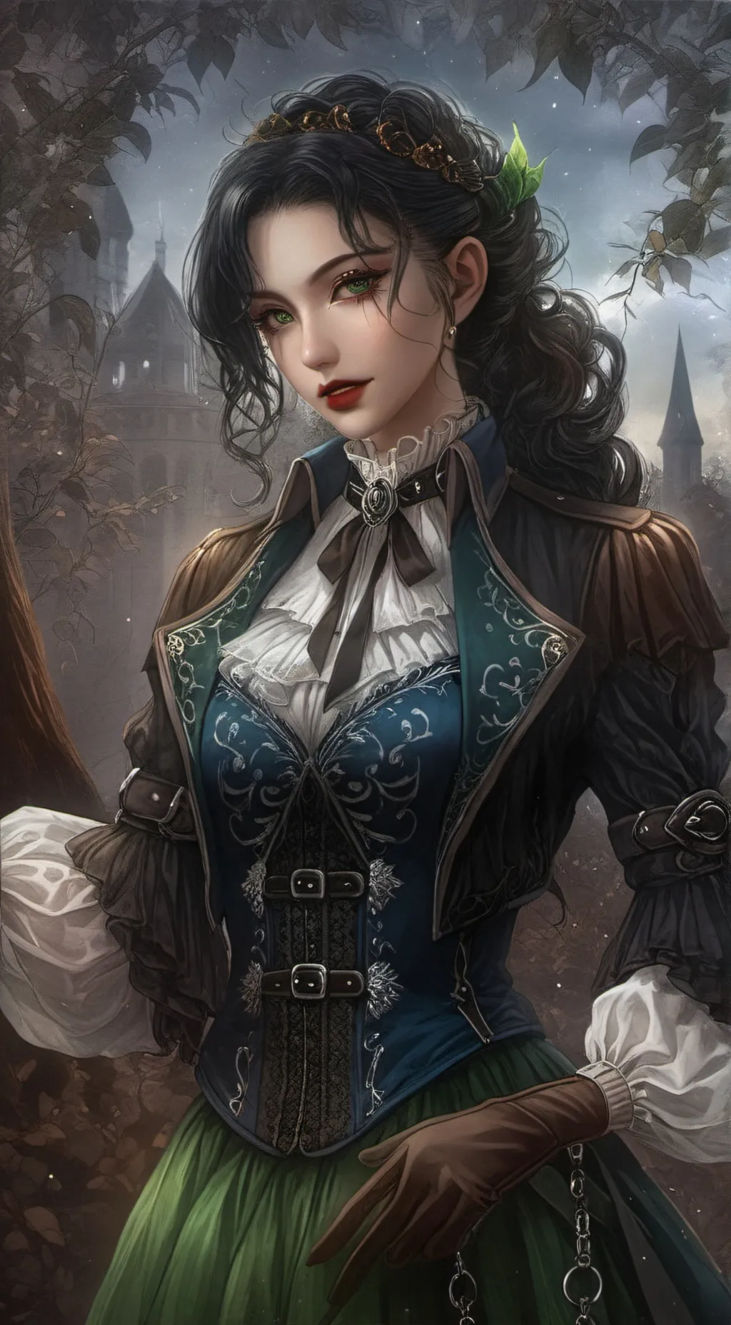 ai character: Emma  background