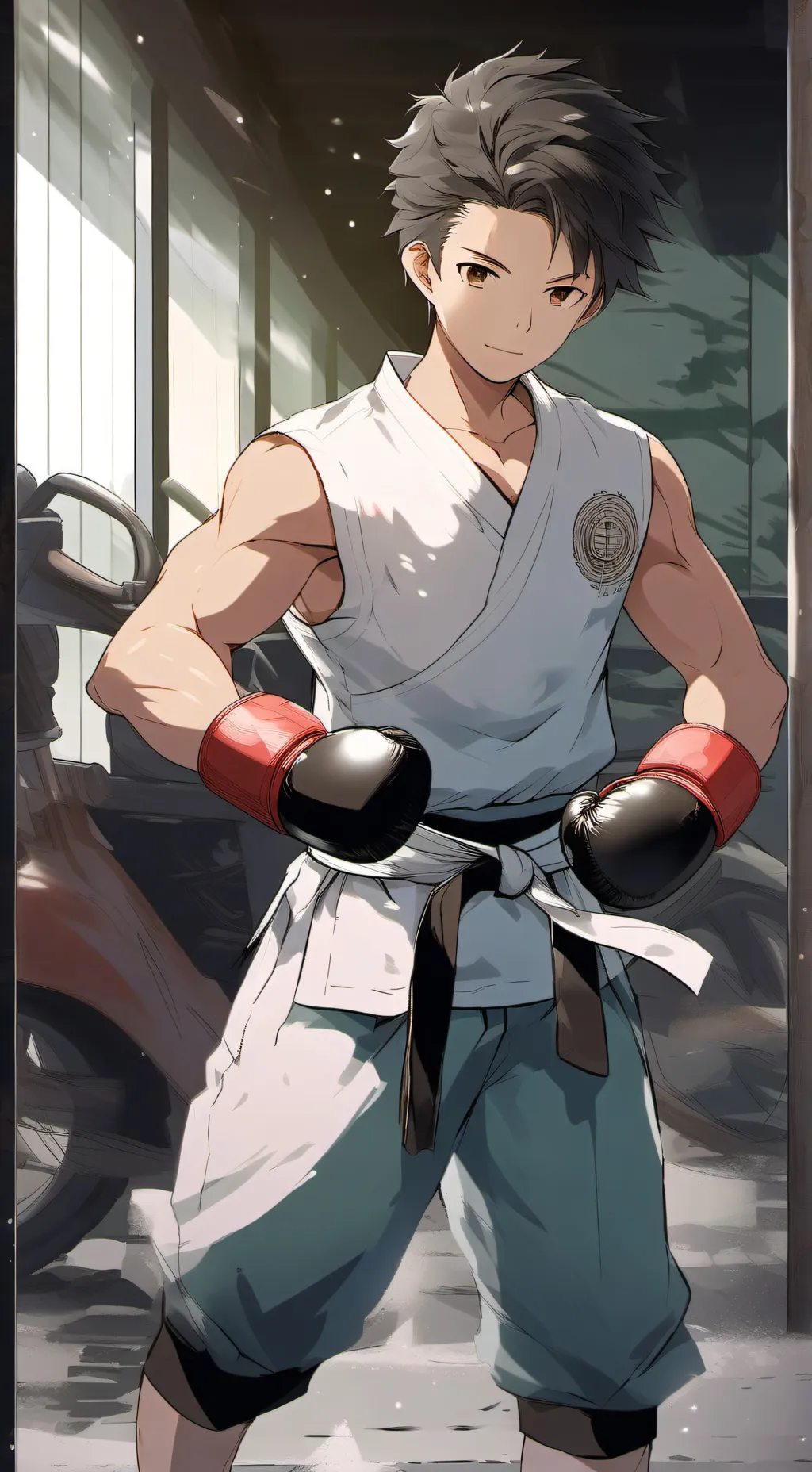 ai character: MHA & my OC 7  background