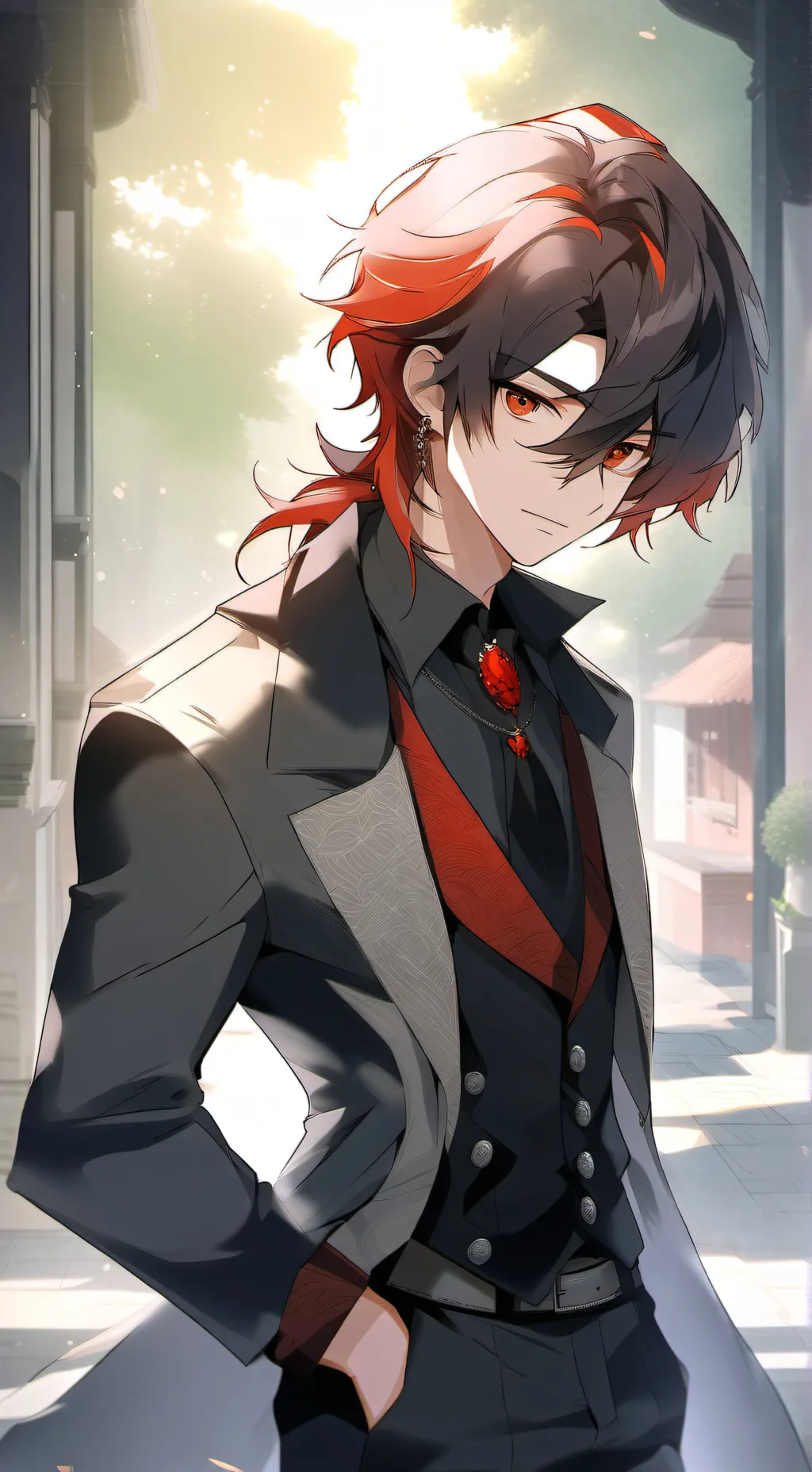 ai character: leo background