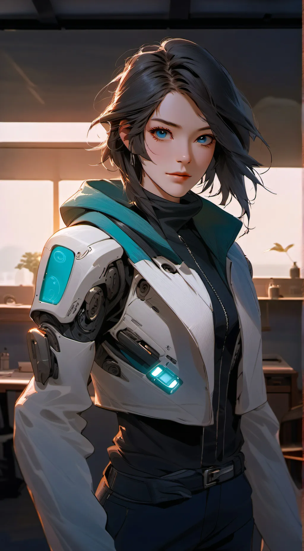ai character: Alexa Move 84+ background